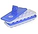 Ice Cube Trays With Lid - Set of 2 Ice Trays By ChefLand | Easy Release, Stackable, Compact, Odorless, BPA-Free Ice Molding Trays For Whiskey, Cold Drinks, Cocktails & Juices (Blue) primary