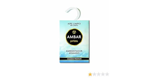 Ambientador armario aire limpio ambar 13 gr.: Amazon.es: Belleza