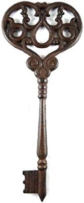 Gsm Large Iron Decorative Skeleton Key
