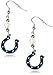 Siskiyou Sports NFL Crystal Dangle Earrings
