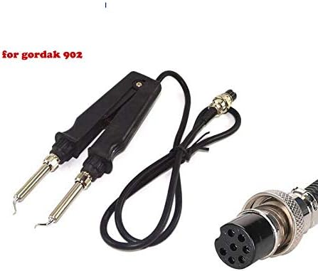 7 Pin BGA Soldering Station Accessories Heating Pliers Handle For GORDAK 902 ESD SMD Soldering Tweezer