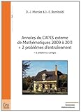 annales du CAPES externe de mathématiques 2009 à 2011 by 