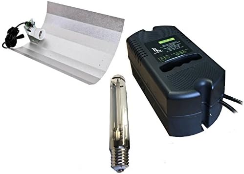 lumenlite Hydroponics Plastic Magnetic Ballast Kit Dimmable 600w HPS Reflector Timer (1 x Kit ONLY)