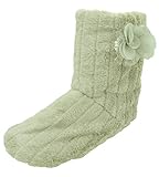 MIXIN Women's Warm Fashionable Indoor and Outdoor Slipper Boots