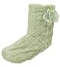 MIXIN Women's Warm Fashionable Indoor and Outdoor Slipper Boots