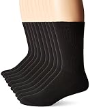 Hanes Men's FreshIQ Cushion Crew Socks (Shoe Size: 6-12), 6-Pack