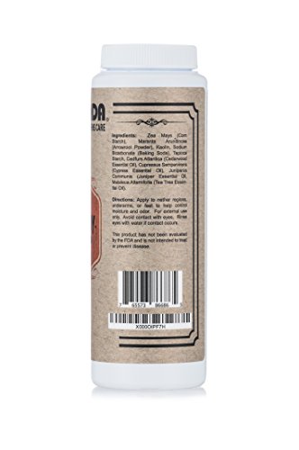 Fromonda (Muti-Scent) Body Powder (5 oz. 3-Pack) Unisex, Talc-Free, Anti-Chafing, Sweat Defense with Essential Oils