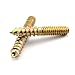 8 Pack 1/4-20 x 1-1/2 Inch Hanger Bolts Double Headed Bolts Self-Tapping Screw Hanger Bolts for Furniture