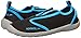 Speedo Women's Water Shoe Zipwalker 4.0 Athletic,Black/Turquoise,9 Womens US
