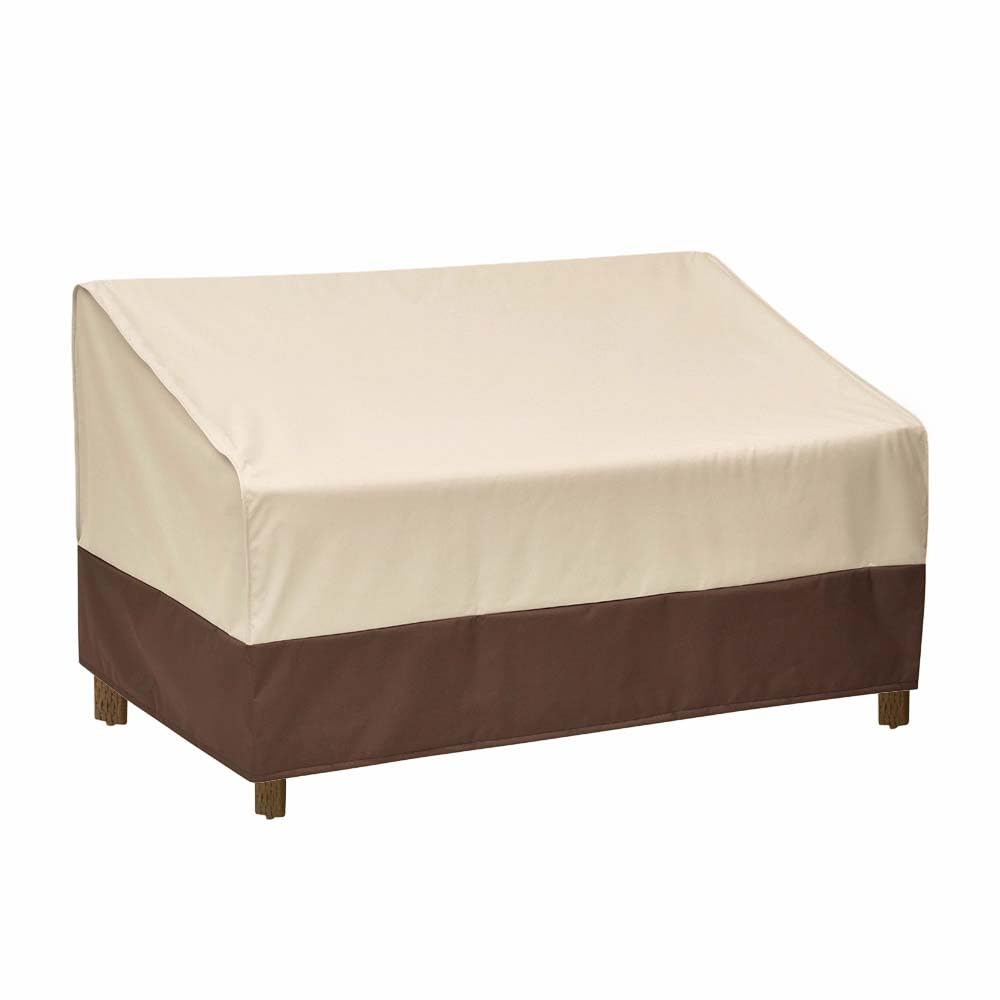 Photo 1 of loriano 2-Seater Patio Sofa Cover, 100% Waterproof for Outdoor Loveseat Covers, 600D Oxford Fabric Heavy Duty Lawn Patio Furniture Covers 60" W x 40" D x 33" H