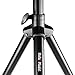 Pair of PA Speaker Stands by Hola! Music, Speaker Tripod Stand, Adjustable Tripod Height 4ft to 6ft