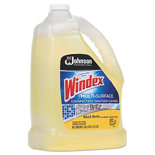 Windex 657067 T Multi-Surface Disinfectant Cleaner, Citrus, 1 gal Bottle (Case of 4) - Thumbnail 2