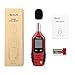 Tacklife Noise Decibel Meter, SLM01 Portable Digital Sound Level Meter Tester 30dBA~130dBA, Max/Min/Hold Mode, Large LCD Screen Display (Battery Included)