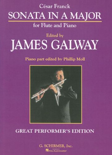 Franck: Sonata in A Major for Flute and Piano (Great Performer's Edition)