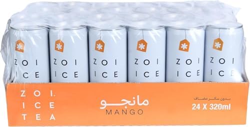 سعر Zoi Mango Flavour Ice Tea 24 x 320 ml فى السعودية | بواسطة امازون ...