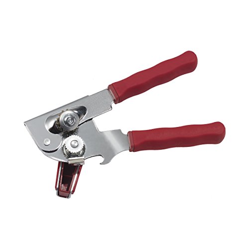 Swing-A-Way Ergo Can Opener with Silicone Handles, Red