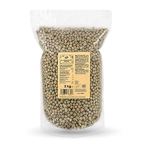 KoRo – Biologische gedroogde erwten 2 kg – Gecontroleerde biologische teelt – Vezelrijk – Plantaardige bron van eiwitten…