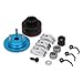 HobbyCrawler RC Nitro Engine Clutch Bell 14T Gear Flywheel Assembly Shoes Spring Kits for 1/8 Scale HPI HSP Redcat Traxxas Axial XTR Model Car Upgrade Parts (Blue)