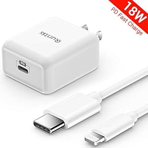 iPhone Fast Charger [MFi Certified], Quntis 20W iPhone High Speed Charger Type C Rapid Charger Plug with 6FT USB C to…