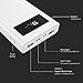 iMustech (Besiter) Power Bank 20000mAh,Battery Charger,Battery Pack,Quick Charger 3.0 with Micro and Type-C Dual-Input and Dual USB Ports, with 1 USB Cable,Power Bank for iPhones, Android (White)