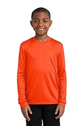 SPORT-TEK Boys' Long Sleeve PosiCharge Competitor