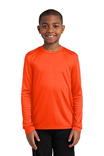 SPORT-TEK Boys' Long Sleeve PosiCharge Competitor