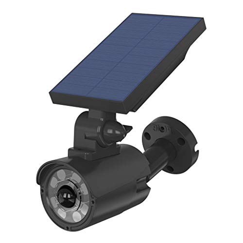 image for Mike Franklins Solar Motion Sensor Wall Light, 800 Lumens 8 LED Spotli