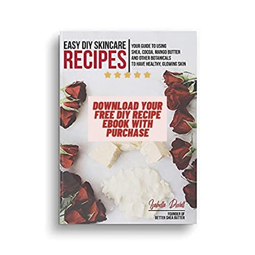 Raw Cocoa Butter Unrefined, 100 Pure, Food Grade Use as Lip Balm