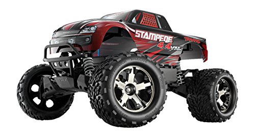 Traxxas stampede 4x4 vxl 1/10 scale monster truck with tqi 2.4ghz…