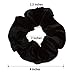 Whavel 12 Pack Hair Scrunchies Velvet Elastics Scrunchy Bobbles Soft Hair Bands Hair Ties, Black & White