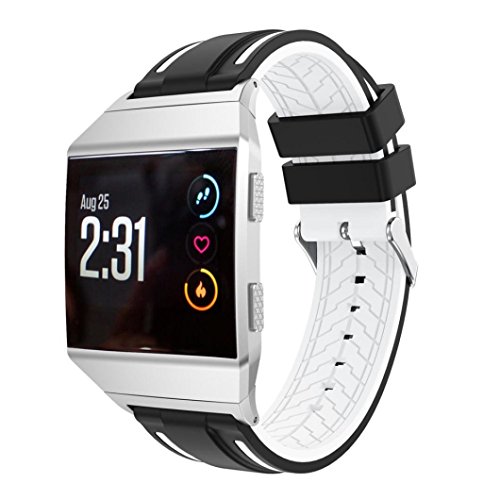 Urberry Fitbit Ionic Watchband Silicone Wristband for Fitbit Ionic