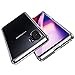 for Samsung Galaxy Note 10 Plus Case Clear Slim Tempered Glass Transparent Back Shockproof Rugged Hybrid Case Cover [VVUP] 6.8
