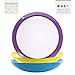 Primrose Colorful Pasta Bowls by Madero Kitchen - Set of 6 PREMIUM Ceramic Pasta Bowls - 9.3 Inches - 100% Secure Packaging - BEAUTIFUL DESIGN and 6 DIFFERENT COLOURS! Also individual items available.