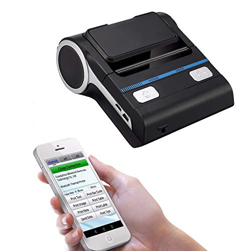 Receipt Printer vinmax Portable Wireless Receipt Thermal Printer 80mm ESC/POS Support Android iOS for Small Business Printing Machine
