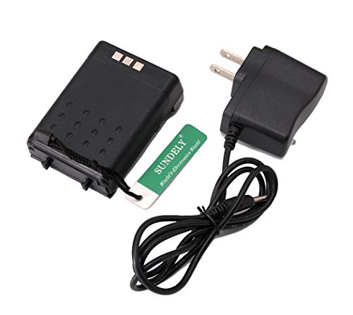 Sundely Replacement BP-173 BP-180 Lithium-Ion Battery & Charge Combo For ICOM Radios IC-T70 IC-T7 IC-T22 IC-W31 IC-Z1