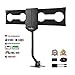 LeadTry ANT-OTD09 Outdoor TV Antenna, 150+ Mile Reception Rang with Signal Booster, Attic/ Roof TV Receiver, Omni-Directional Reception for High-Gain FM/ VHF/ UHF, 33 Ft Highl Cable (150+ UP)