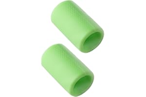 CATIEBYE 2pcs Silicone Handle Cover Grip Sleeve Heat Resistant Comfortable Replacement Grip for Tattoo
