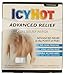 Icy Hot Advanced Large Pain Relief Patch (5 Count) With 7.5% Menthol for Fast Acting Powerful Relief