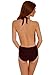 Brazilian High Waist Bikini Sexy Triangle Push Up One Piece Swimsuits In Women, Black, S