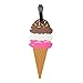 Mziart Funny Luggage Tags for Women Men Travel Baggage Tags Suitcase Bag Labels, Set of 5 (Icecream, Drinks, Popsicle)