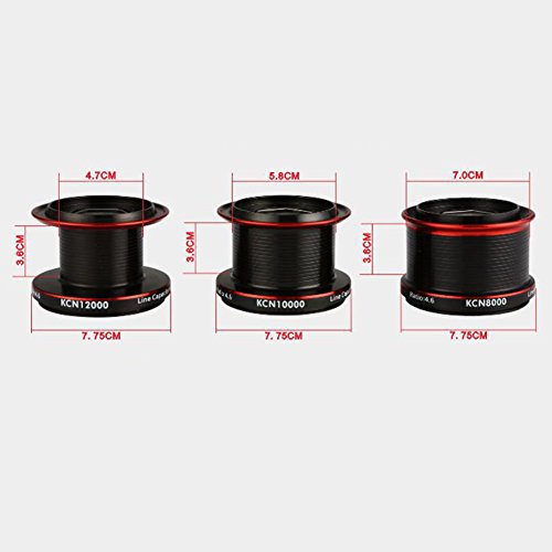 image for EDTara Fishing Reel Metal Wire Cup Fishing Gear 13 Bearing Spinning Wh