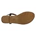 SANDALUP Women's Sandals Thong Flat Sandals Comfortable T-Strap Summer Shoes with Adjustable Ankle Buckle Dressy Sandals