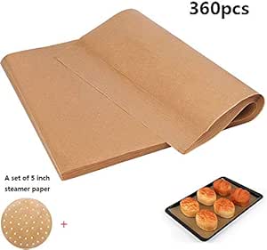 Izzya 360 Uds 12X16 Pulgadas Papel de Pergamino Sin Blanquear Hojas