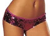 Shirley of Hollywood Women's Sequin Booty Shorts
