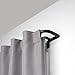 Umbra, Auburn Bronze Twilight Double Rod Set - Wrap Around Design is Ideal for Blackout Room Darkening Curtains, 88 to 144 Inch, 144-Inch primary