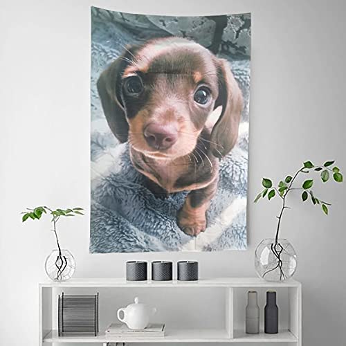 Custom Wall Tapestry for Bedroom Teen Girl Gifts, Personalized Pet and Kid Photo Backdrop Wall Hanging décor for Guys, Wedding Home Sofa Party (Horizontal 39” x 27.5”(100*70cm))