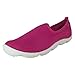 CROC Women Duet Busy Day Xpress Mesh Skimmer Shoes, Candy Pink Lemonade, US 8