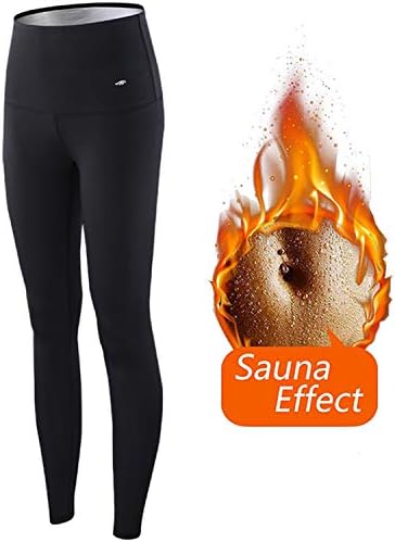 ZHENROG Weight Loss Pants Sauna Pants - Neoprene Sauna Provide Anti Cellulite, Slimming Benefits - Get Better Results From Exercise for Weight Loss - Breathable, Moisture-Wicking Fabric