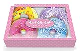 My Beauty Spot Scented Bath Fizzers - Multi Colored & Scented Assorted Bath Bomb Set (4 Donut)