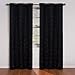 Eclipse Meridian 84-Inch Blackout Window Curtain Panel, Black